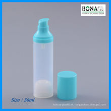 Botella sin aire plástica del nuevo diseño precio 50ml